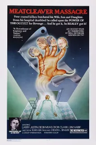 1977 Movies Prints: MEATCLEAVER MASSACRE, US poster art, 1977