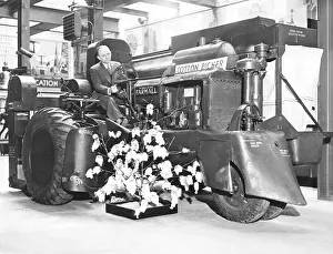 Progress Prints: Mechanical cotton picker developed in 1936