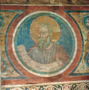 White Hair Prints: Medallions of the transept, by Unknown Artist