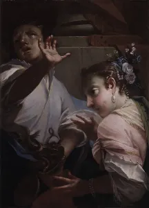 Snake Prints: Medea and Jason, by Cesare Ligari