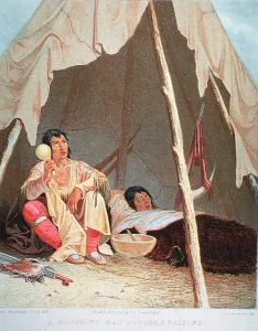 Magic Prints: A Medicine Man Curing a Patient