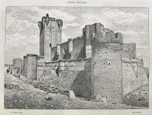 Panorama Prints: Medina del Campo. La Mota Castle