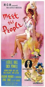 Vaughn Prints: MEET THE PEOPLE, US poster art