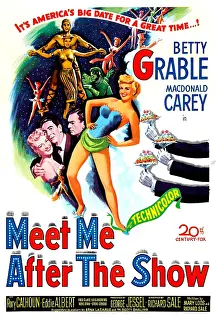 Bouquet Prints: MEET ME AFTER THE SHOW, l-r: Betty Grable