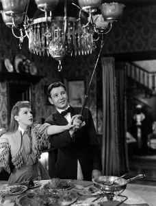 Shawl Prints: MEET ME IN ST. LOUIS, Judy Garland, Tom Drake, 1944
