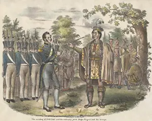 Feather Prints: The meeting of Odawa war chief