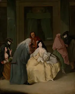 Celebration Prints: THE MEETING, by Pietro Longhi, 1746