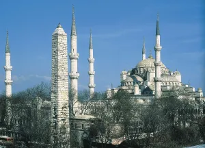 Ottomans Prints: Mehmed Aga (1553-1625). Sultan Ahmed Mosque or Blue Mosque