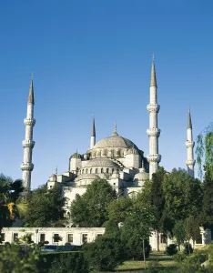 Panorama Prints: Mehmed Aga (1553-1625). Sultan Ahmed Mosque or Blue Mosque