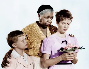 Console Prints: THE MEMBER OF THE WEDDING, from left: Brandon De Wilde, Ethel Waters, Julie Harris, 1952