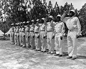 Salute Prints: Members of the 2nd Batillion of the 25th Infantry of the U