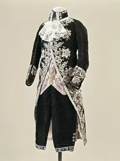 Handkerchief Prints: Men dress (18th c.). SPAIN. Barcelona