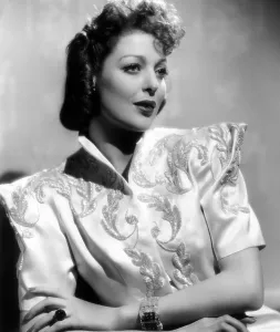 Shoulder Pads Prints: FOUR MEN AND A PRAYER, Loretta Young
