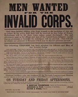 Guards Prints: MEN WANTED FOR THE INVALID CORPS