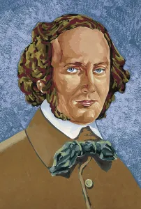 MENDELSSOHN-BARTOLDY, Felix (1809-1847). Painting. AISA/Everett Collection**US SALES ONLY**