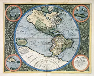 Discoveries Prints: MERCATOR, Gerhard Kremer, called Gerardus (1512-1594)