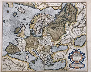 Cartographies Prints: MERCATOR, Gerhard Kremer, called Gerardus (1512-1594)