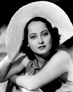 Straw Hat Prints: Merle Oberon, 1937