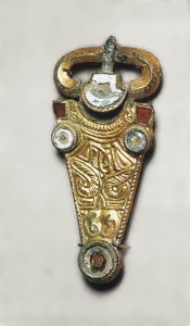 Buckle Prints: Merovingian brooch (6th c.). Merovingian art