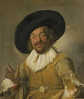 Belt Prints: Merry Drinker, by Frans Hals, 1668-1630