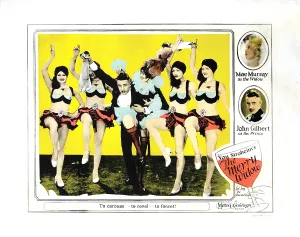 Gilbert Prints: THE MERRY WIDOW, John Gilbert, (center and lower right), Mae Murray, (upper right), 1925