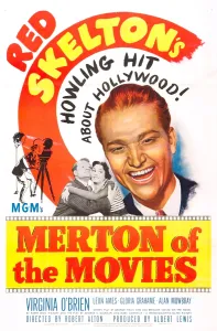 Movie Stars Prints: MERTON OF THE MOVIES, US poster, Red Skelton, Virginia O'Brien, 1947