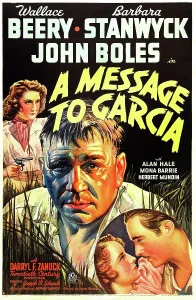 Wallace Prints: A MESSAGE TO GARCIA, US poster art