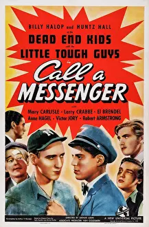 Tough Guy Prints: CALL A MESSENGER, US poster art