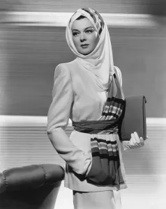 Cowl Prints: THEY MET IN BOMBAY, Rosalind Russell, 1941
