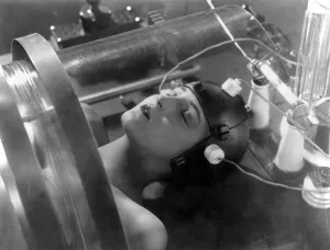 Laying Down Prints: METROPOLIS, Brigitte Helm, 1927