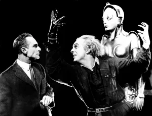 Alfred Prints: METROPOLIS, Rudolf Klein-Rogge, robot, 1927