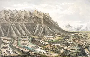 Armies Prints: Mexican American War. Battle of Buena Vista