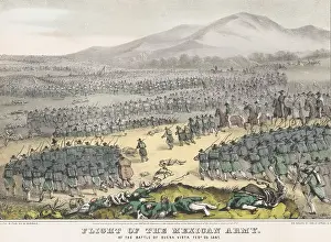 Armies Prints: Mexican American War. Battle of Buena Vista