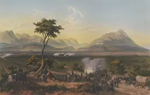 Mexico Prints: Mexican American War. Battle of Monterey