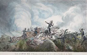 Mexico Prints: Mexican American War. Battle of Resaca de la Palma