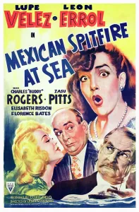 Marion Prints: MEXICAN SPITFIRE AT SEA, Lupe Velez, Marion Martin, Leon Errol, Harry Holman, 1942
