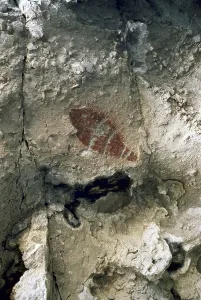 United Mexican States Prints: MEXICO. BAJA CALIFORNIA SUR. Rock Paintings of the Sierra de San Francisco
