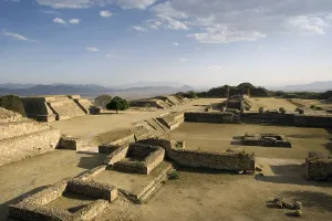 Oaxaca Prints: MEXICO. OAXACA. Monte Albn. Northern Platform