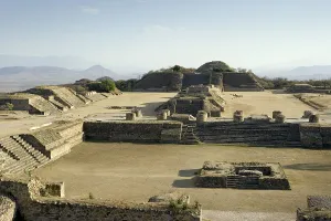 United Mexican States Prints: MEXICO. OAXACA. Monte Albn. Northern Platform