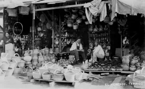 Images Dated 6th August 2007: Mexico, store in Tampico, circa early 1900s