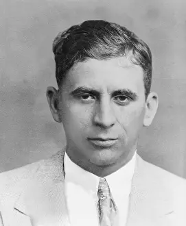 Mobster Prints: Meyer Lansky (1902-1983), in 1949 mugshot
