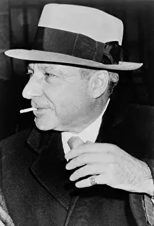Mobster Prints: Meyer Lansky (1902-1983), reached the executive level in the mob and managed to avoid prison throughout his life