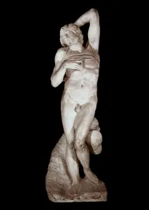 Marble Prints: Michelangelo (1475-1564). Dying Slave