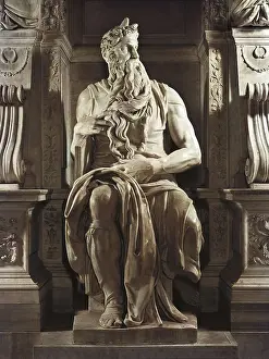 Latium Prints: Michelangelo (1475-1564). Moses
