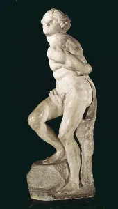 Marble Prints: Michelangelo (1475-1564). The Rebellious Slave