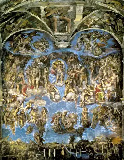 Arezzo Prints: Michelangelo (1475-1564). Sistine Chapel