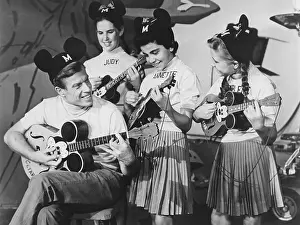 : THE MICKEY MOUSE CLUB, from left: Jimmie Dodd