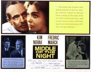 Novak Prints: MIDDLE OF THE NIGHT, Fredric March, Kim Novak, Albert Dekker, Lee Phillips, 1959