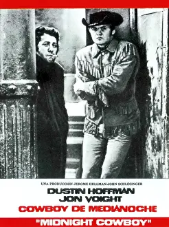 Posbyb Prints: MIDNIGHT COWBOY, from left: Dustin Hoffman, Jon Voight, 1969