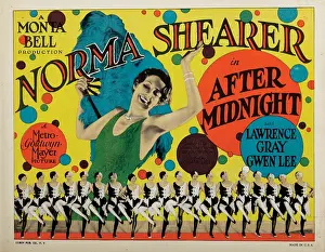 Shearer Prints: AFTER MIDNIGHT, US lobbycard, Norma Shearer, 1927